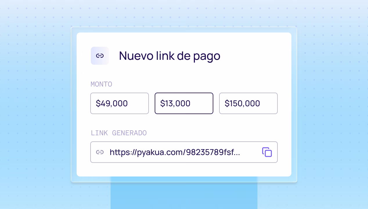 Links de Pagamento mockup