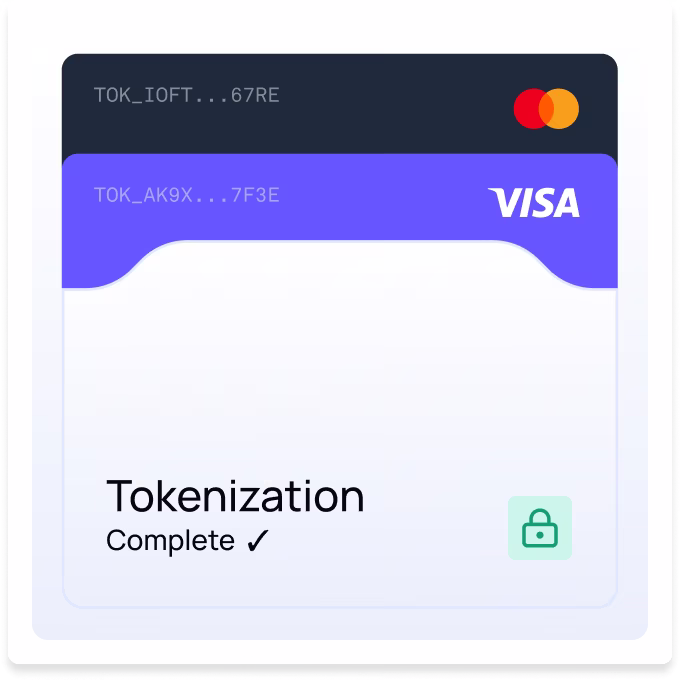 PCI Vault — tokenized card wallet