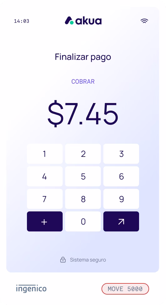Ingenico POS terminal