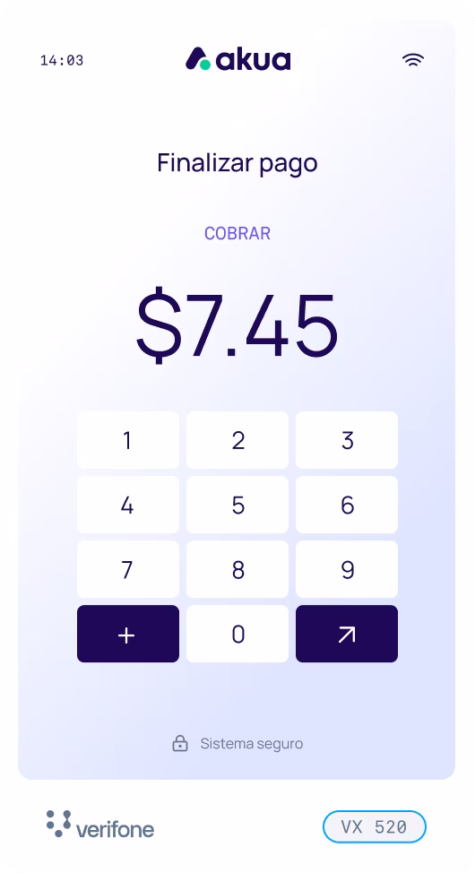 Verifone POS terminal