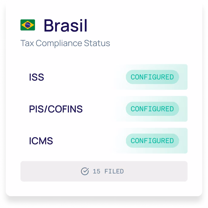 Tax management status view 2